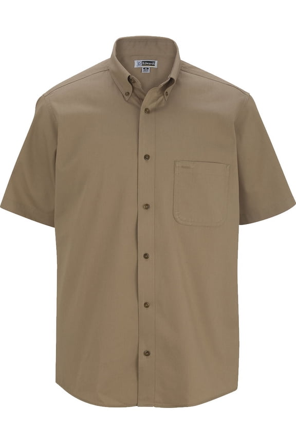 Men's Cottonplus Short Sleeve Twill Shirt
