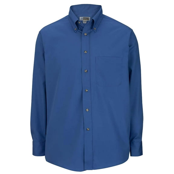 Edwards Men's Easy Care Long Sleeve Poplin Shirt