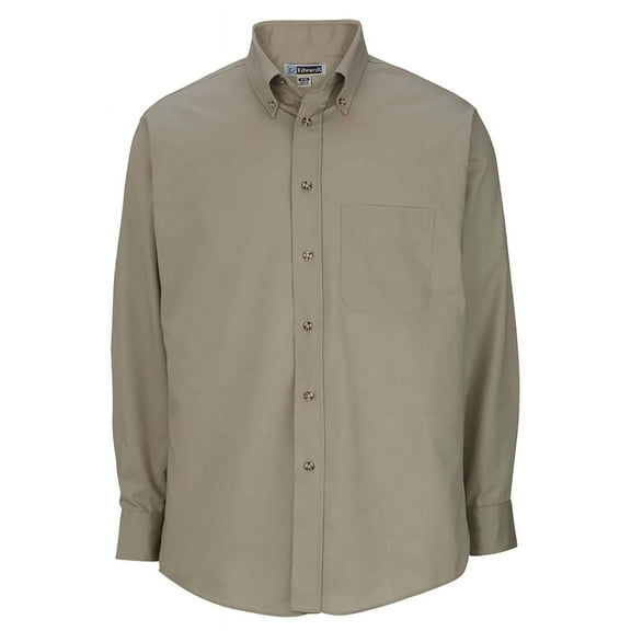 Edwards Men's Easy Care Long Sleeve Poplin Shirt