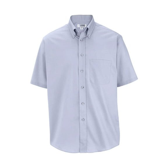 Edwards Men's Easy Care Short Sleeve Poplin Shirt