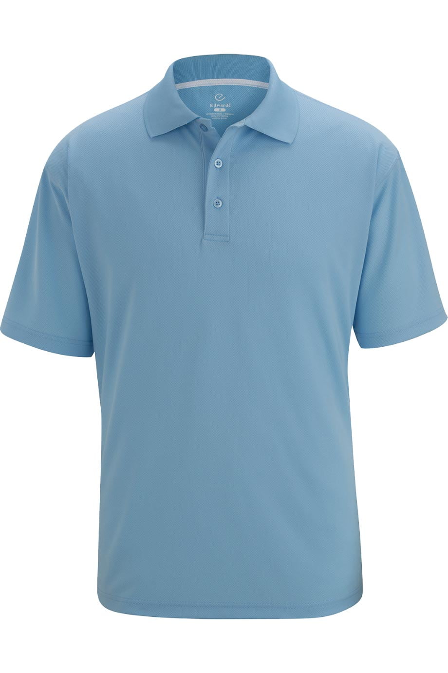 Edwards Garments Men\'s Moisture Wicking Sleeve Polo Sport Short Shirt