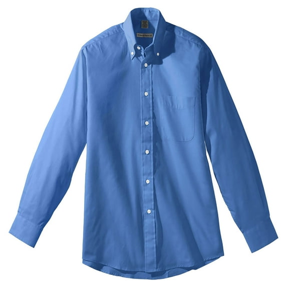 Edwards Men's Long Sleeve Pinpoint Oxford Shirt, Style 1975