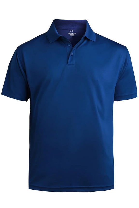 s Men's Performance Flat-Knit Short Sleeve Polo