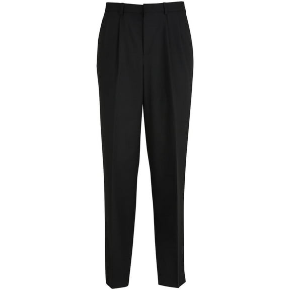 Edwards Men's Pleated Front Poly/Wool Pant