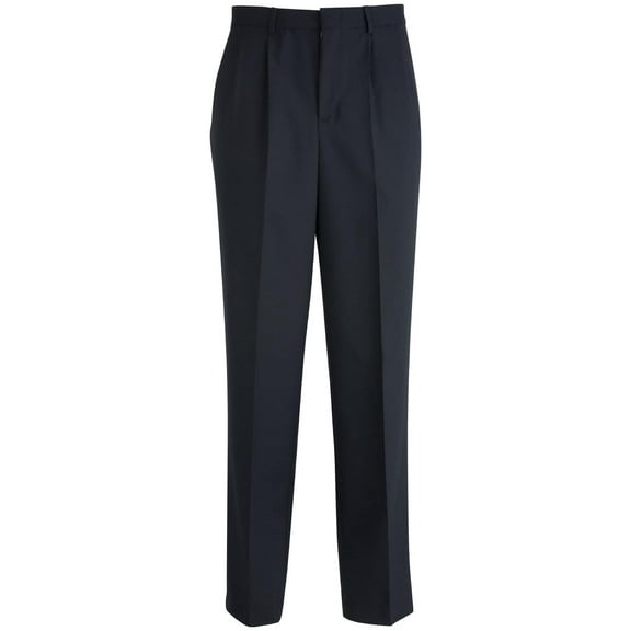Edwards Men's Pleated Front Poly/Wool Pant