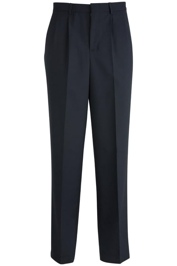 s Men's Pleated Front Poly/Wool Pant