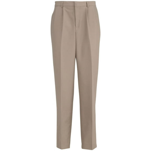 Edwards Men's Pleated Front Poly/Wool Pant