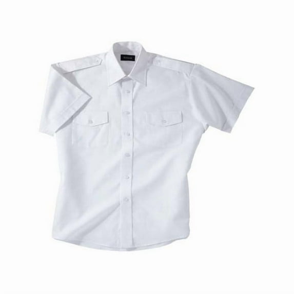 Men's Wrinkle Resistant Short Sleeve Navigator Shirt 1212