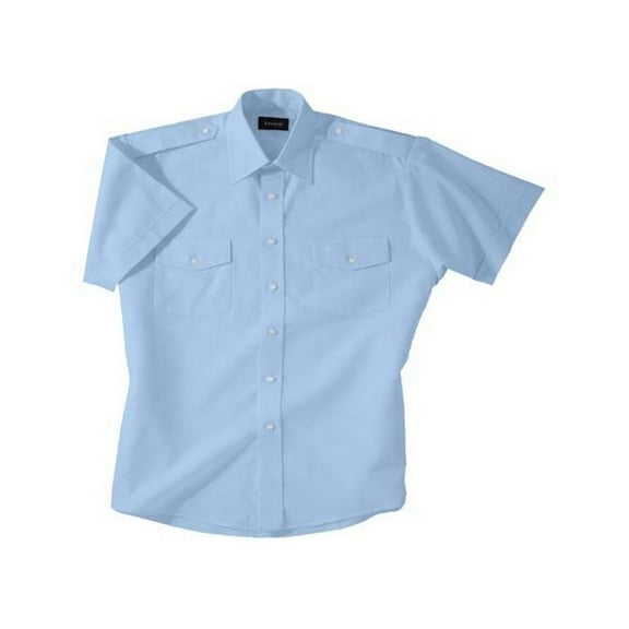 Men's Wrinkle Resistant Short Sleeve Navigator Shirt 1212