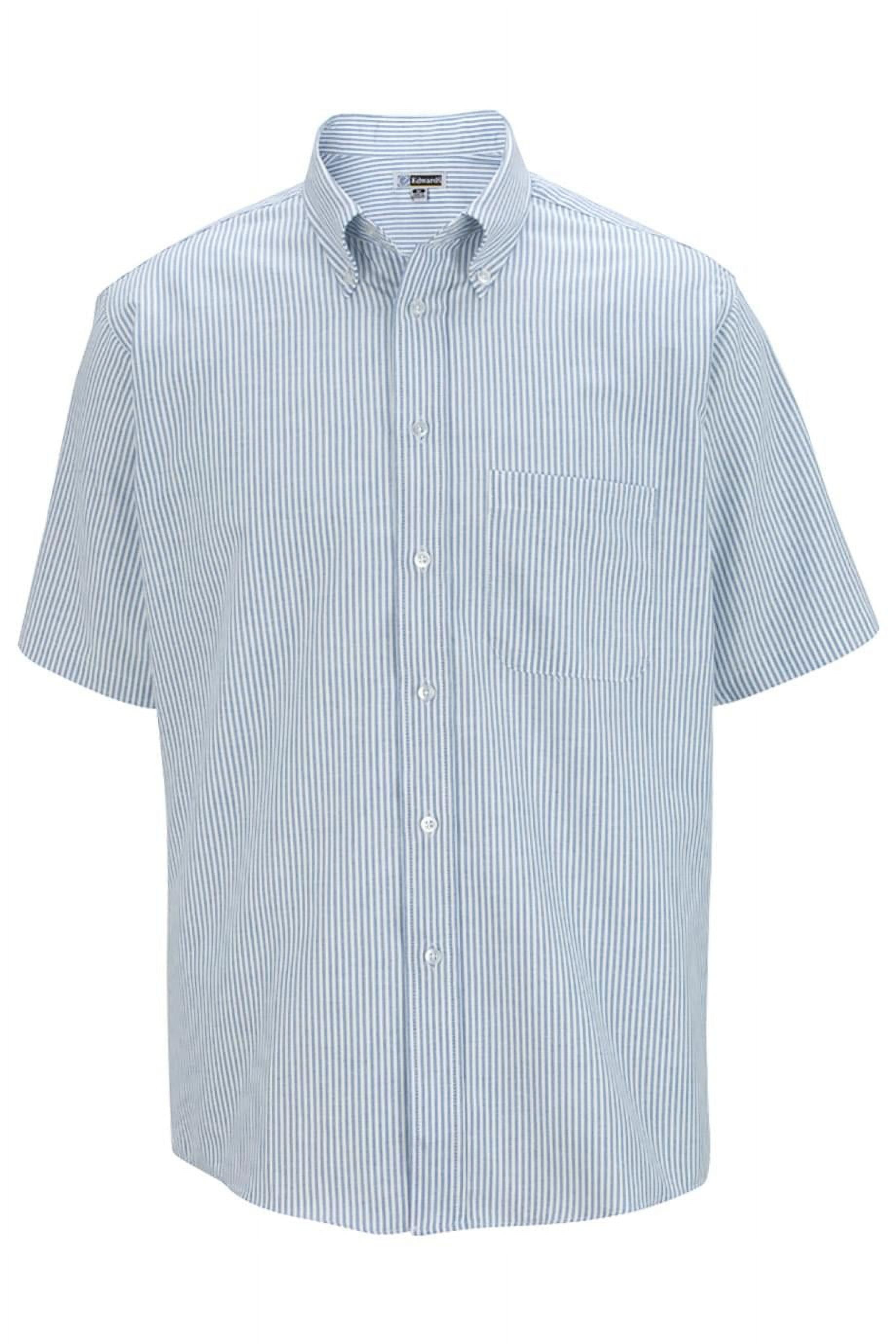 Edwards Men's Short Sleeve Oxford Shirt - Walmart.com