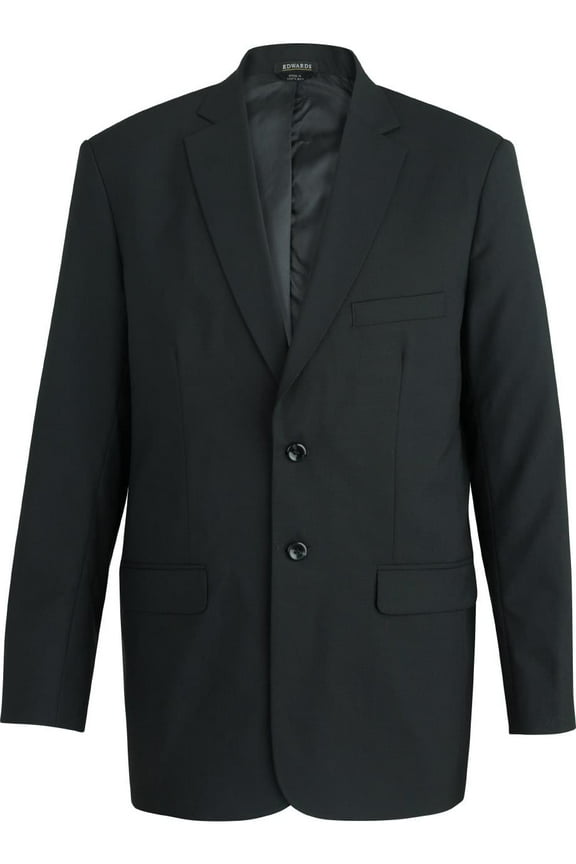 s Men's Single Breasted Poly/Wool Suit Coat