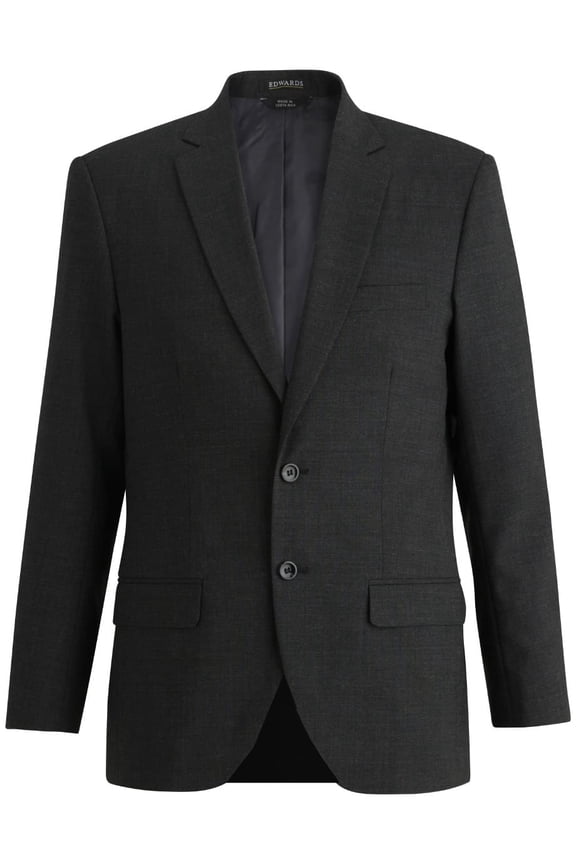 s Men's Single Breasted Poly/Wool Suit Coat