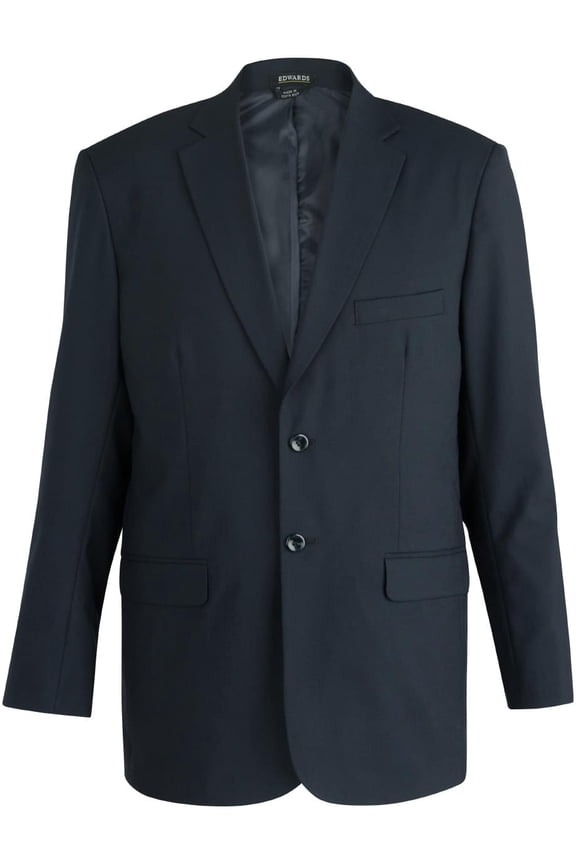 s Men's Single Breasted Poly/Wool Suit Coat