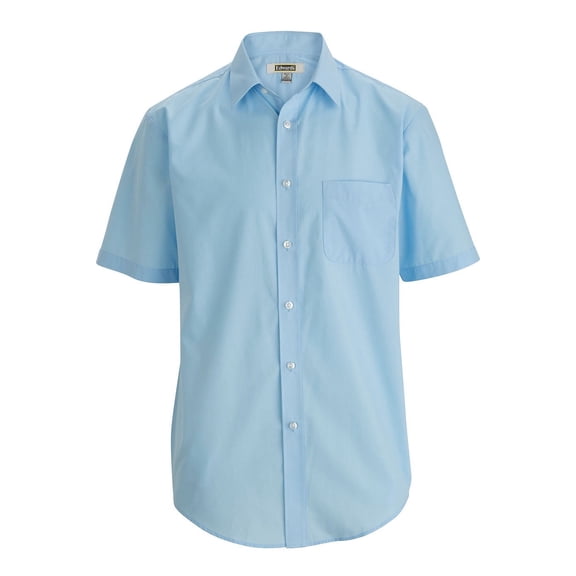 Edwards Mens Essential Broadcloth Shirt Short Sleeve