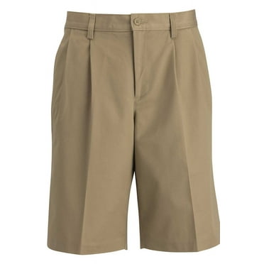 Edwards Mens Utility Chino Pleated Front Short