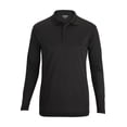 thumbnail image 1 of Edwards Mini Pique Snag Proof Long Sleeve Polo, 1 of 1