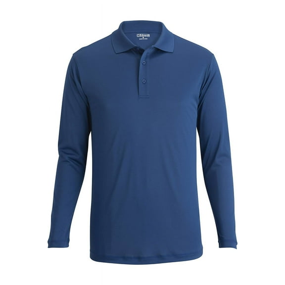 Edwards Mini Pique Snag Proof Long Sleeve Polo