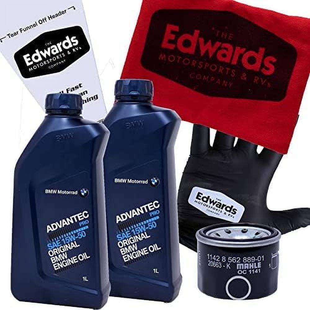 Edwards Oil Change Kit fits 2016-2022 BMW G310R G310GS Motorcycle ...