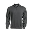 thumbnail image 1 of Edwards Quarter Zip Cotton Blend Sweater, 1 of 1