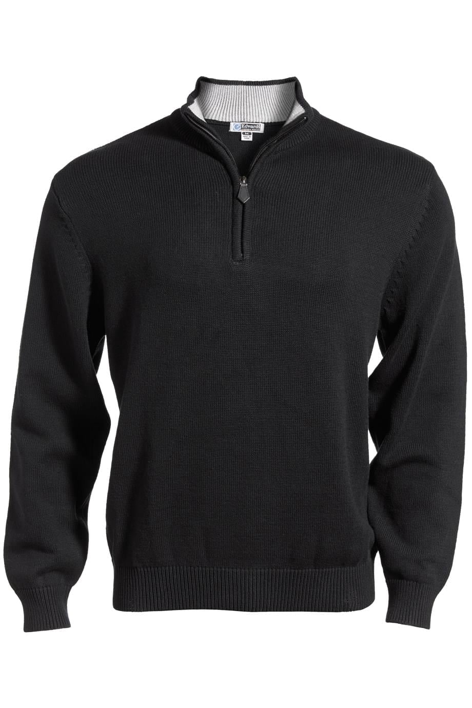 Edwards Quarter Zip Cotton Blend Sweater - Walmart.com
