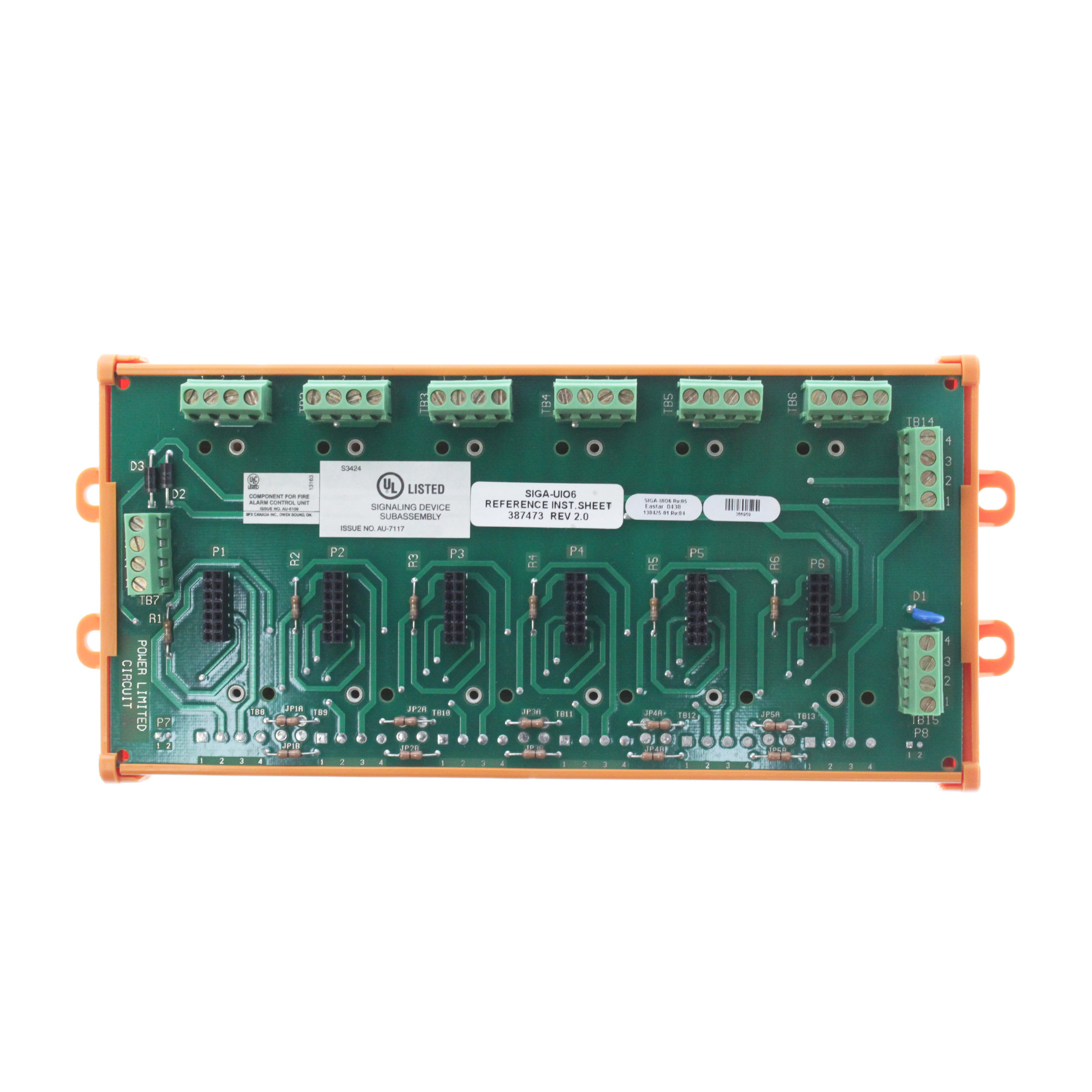 Edwards SIGA-UIO6 Universal Input-Output Module Motherboard - Walmart.com