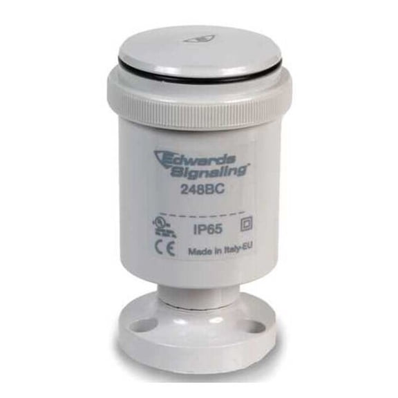 Edwards Signaling Base for Stacklight 48mm,Gray 248BC