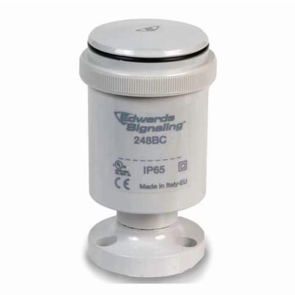 Edwards Signaling Base for Stacklight 48mm,Gray 248BC