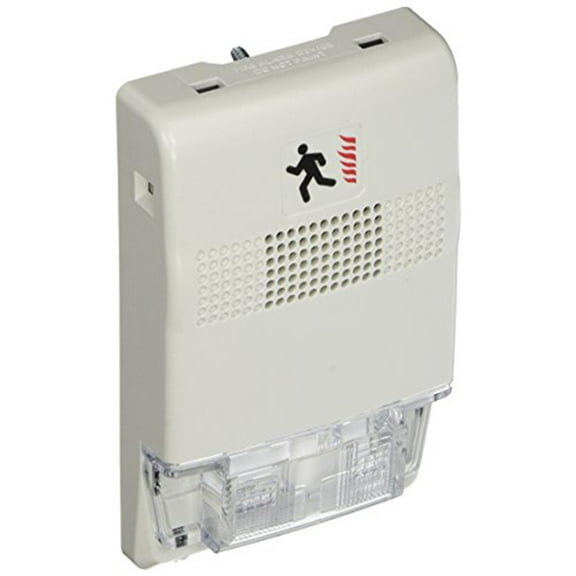 Edwards Signaling Chime Strobe,White EG1-CVM