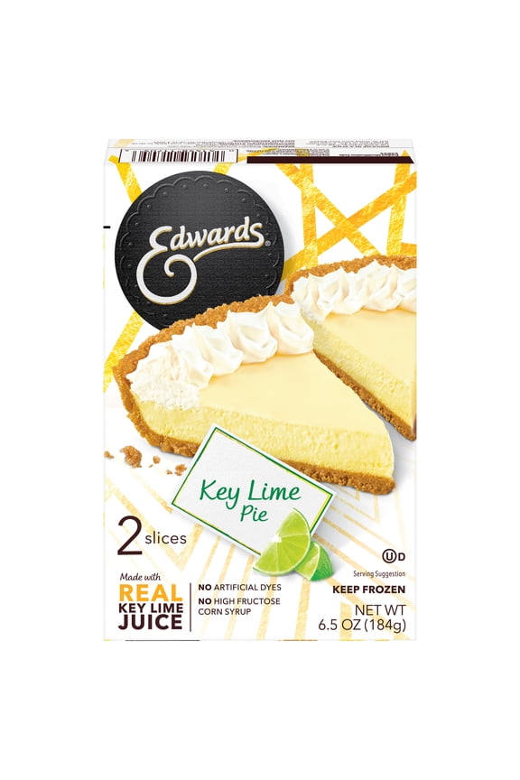 Singles Desserts Frozen Key Lime Pie Slices, 6.5 oz 2 Pack
