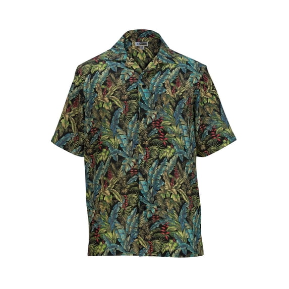 Edwards Tropical Leaf Camp Shirt