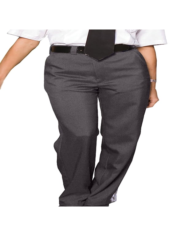 Women's Classic Fit Flat Front Security Pant, Style 8591