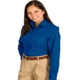 thumbnail image 1 of Women's Long Sleeve Soft Collar Twill Shirt 5750, 1 of 2