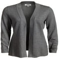 thumbnail image 1 of Edwards Women's Longer Length Open Front Cardigan, Style 7056, 1 of 1