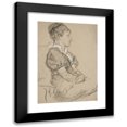 thumbnail image 1 of Edwin Austin Abbey 18x24 Black Modern Framed Museum Art Print Titled - Study of Seated Women (Mrs.&nbsp;Abbey) (1985), 1 of 5