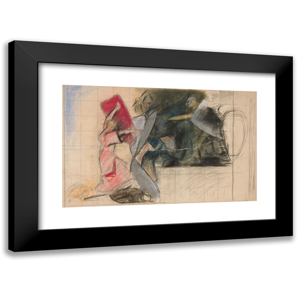 Edwin Austin Abbey 24x17 Black Modern Framed Museum Art Print Titled ...