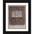 thumbnail image 1 of Edwin Foley 19x24 Black Ornate Framed Double Matted Museum Art Print Titled: Henri Deux Carved Coffer, or Bahut, Ca. 1555. (1910 - 1911), 1 of 5