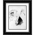 thumbnail image 1 of Edwin Henry Landseer 2x Matted 20x24 Black Ornate Framed Art Print 'Elizabeth Vassall Fox, Lady Holland Henry Richard Vassall Fox, 3rd Baron Holland Mrs Brown', 1 of 2