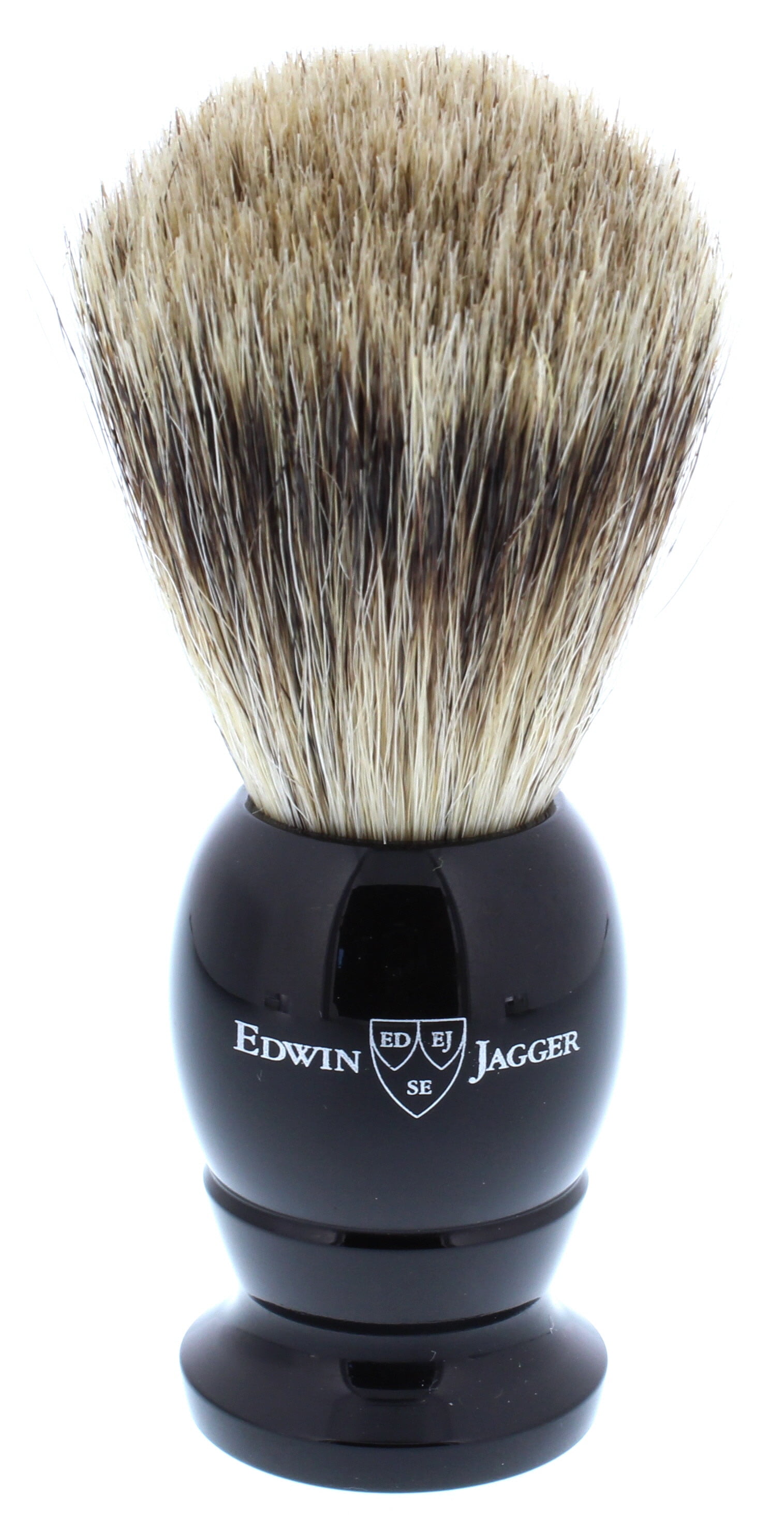 Edwin Jagger Best Badger Shaving Brush, Medium, Black