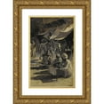 thumbnail image 1 of Edwin Lord Weeks 11x14 Gold Ornate Wood Frame and Double Matted Museum Art Print Titled - Untitled, Street Life (circa 1890s), 1 of 4