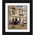 thumbnail image 1 of Edwin Lord Weeks 15x18 Black Ornate Wood Framed Double Matted Museum Art Print Titled - The Rajah Starting on a Hunt (ca. 1885), 1 of 5
