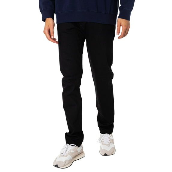 Edwin Slim Tapered Jeans, Black