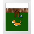 thumbnail image 1 of Edwins, Hugo 12x14 White Modern Wood Framed Museum Art Print Titled - Another Doggy Dog Day I, 1 of 4