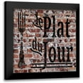 thumbnail image 1 of Edwins, Hugo 15x15 Black Modern Framed Museum Art Print Titled - Du Jour I, 1 of 5