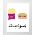 thumbnail image 1 of Edwins, Hugo 26x32 White Modern Wood Framed Museum Art Print Titled - Hashtag Couplegoals, 1 of 4