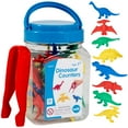 Edx Education Dinosaur Counters MMF7 Mini Jar Set of 32 Learn