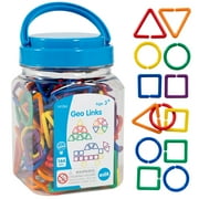 Edx Education Geo Links, Mini Jar, Set of 144