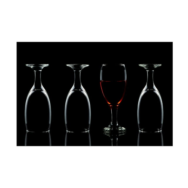 Edy Pamungkas 'Red Wine In The Glass' Canvas Art