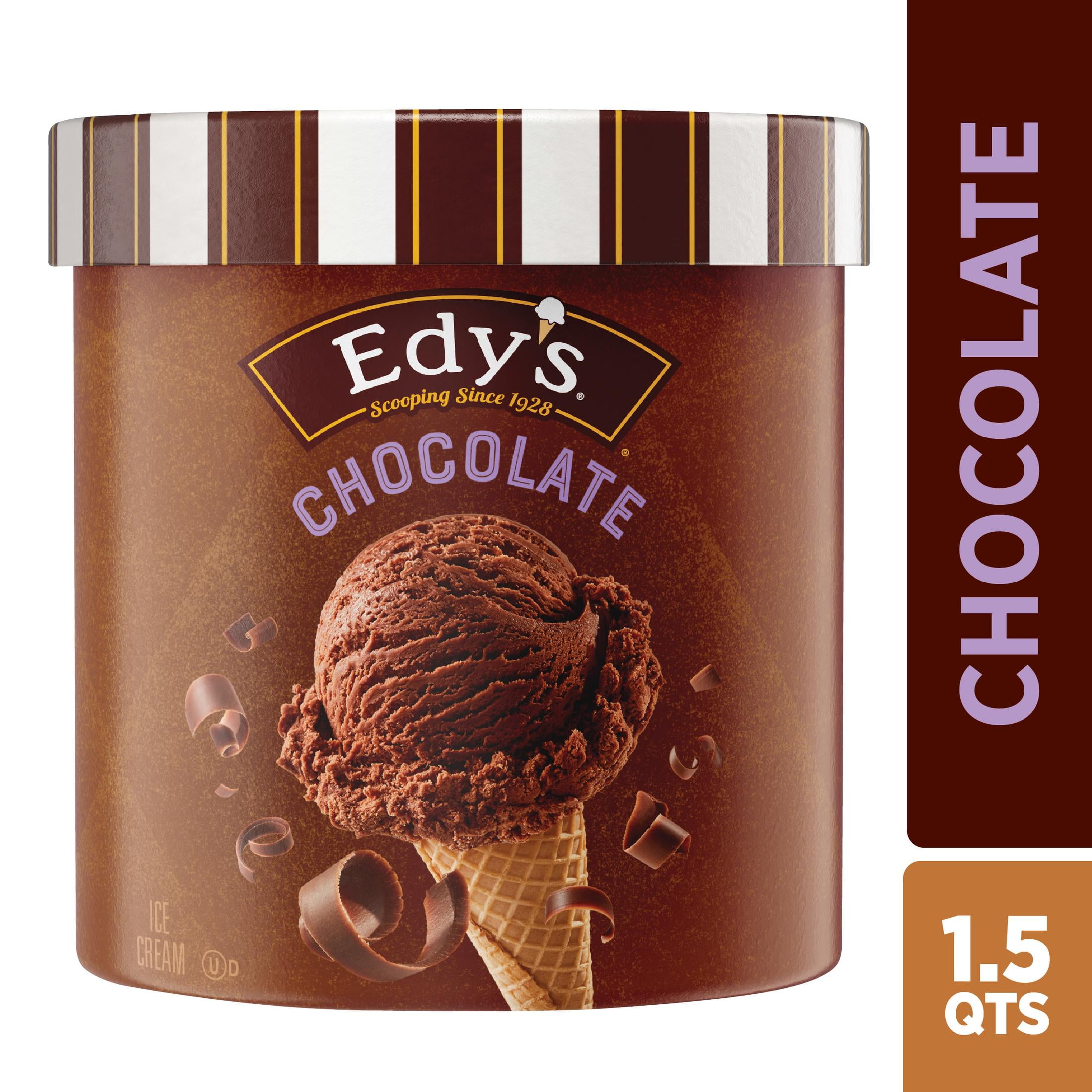 Edy's Dreyer's Grand Chocolate Ice Cream, Kosher, 1.41 Liter
