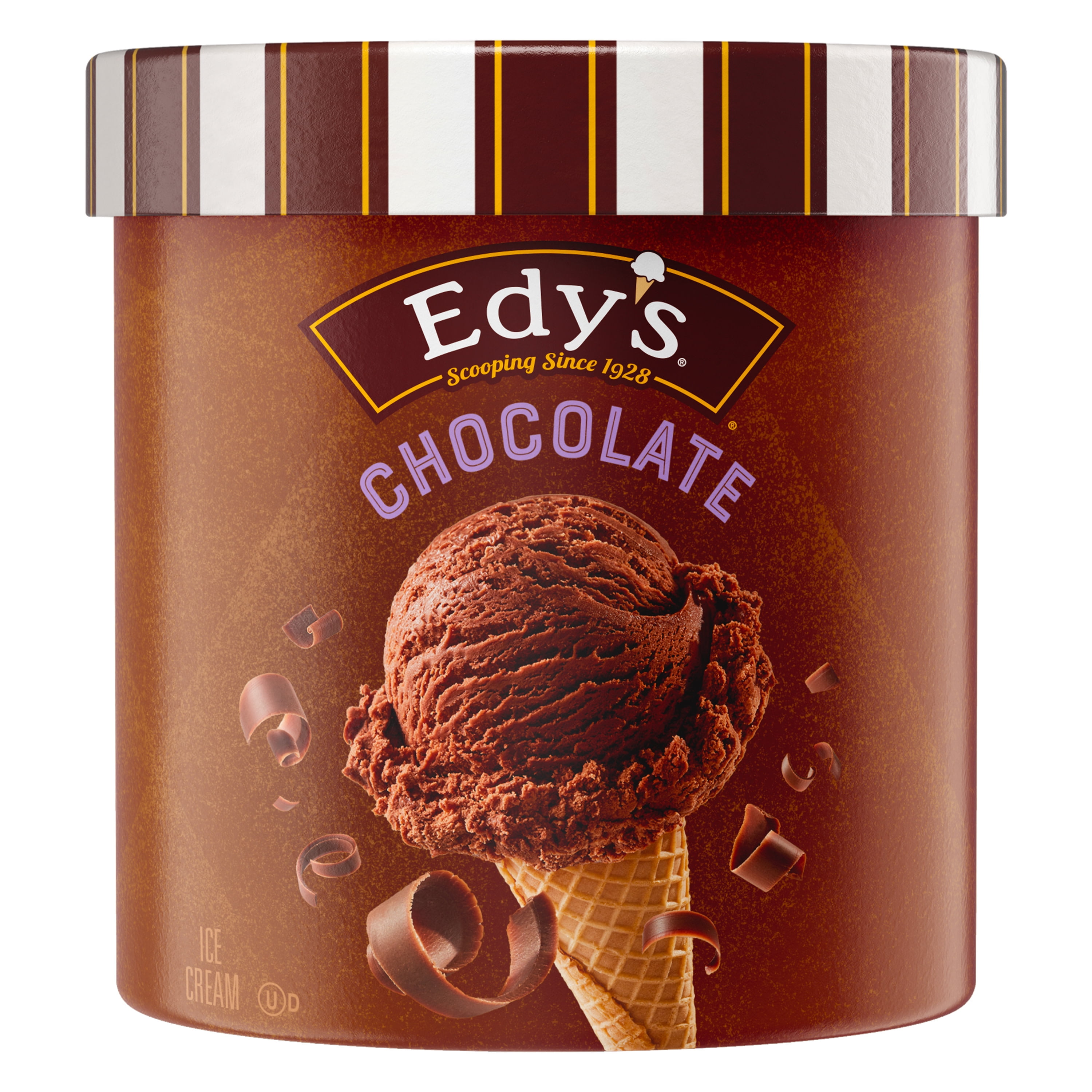 Edy's Dreyer's Grand Chocolate Ice Cream, Kosher, 1 Package, 48oz