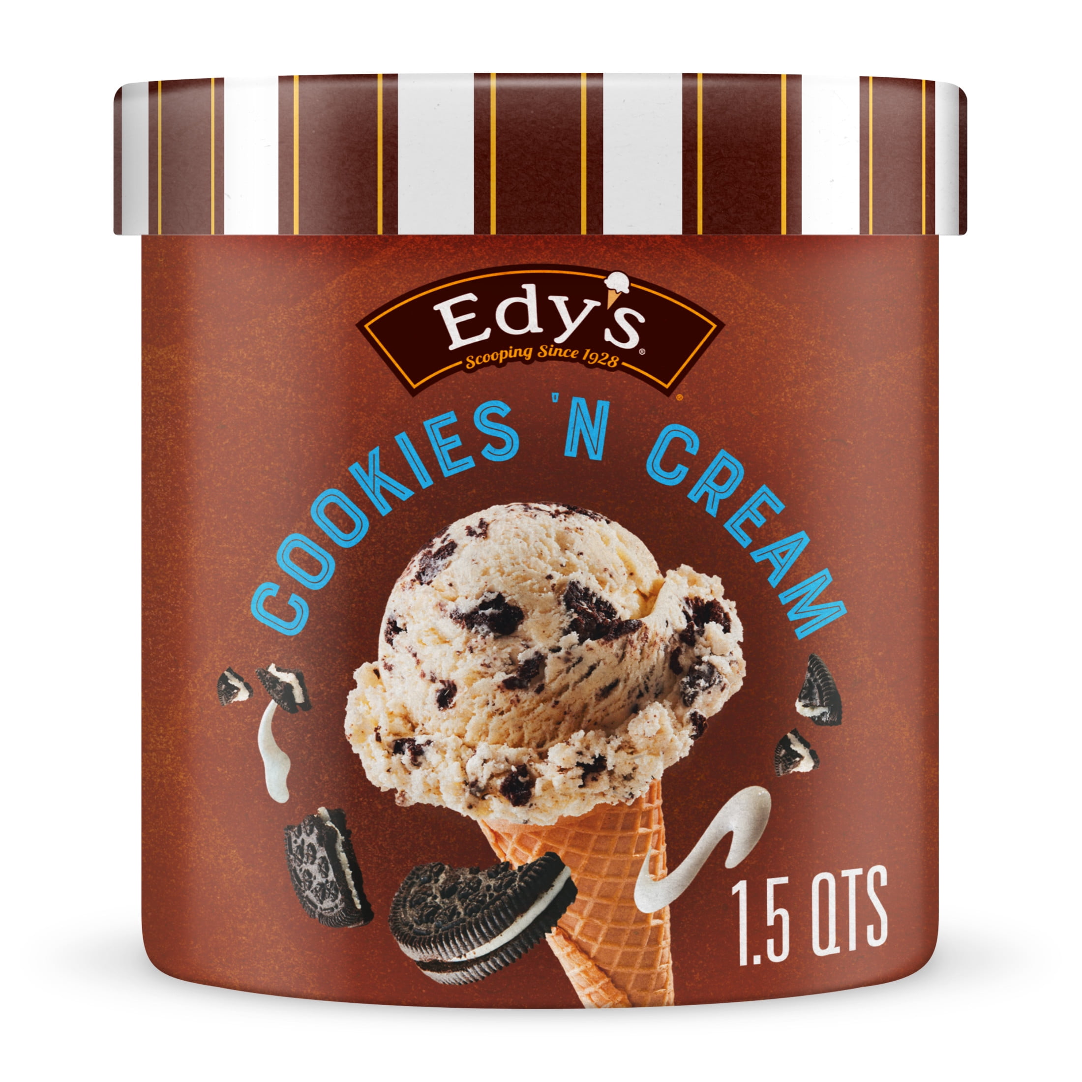 EdysDreyers Cookies N Cream Ice Cream 1.5 Quarts in Guinea at GNF 317736 Rating 5